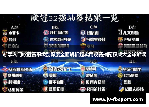 新手入门欧冠赛事级别深度全面解析超实用观赛指南权威大全详解读 新手入门欧冠赛事级别深度全面解析超实用观赛指南权威大全详解读