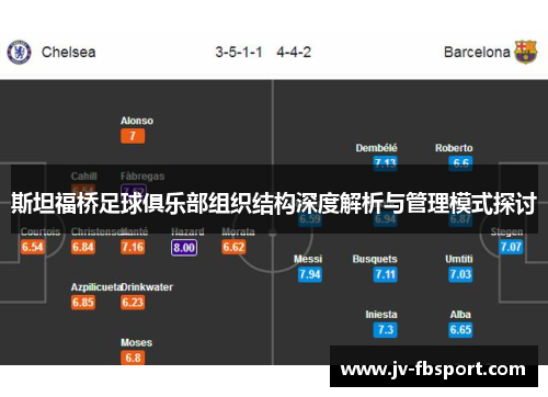 斯坦福桥足球俱乐部组织结构深度解析与管理模式探讨